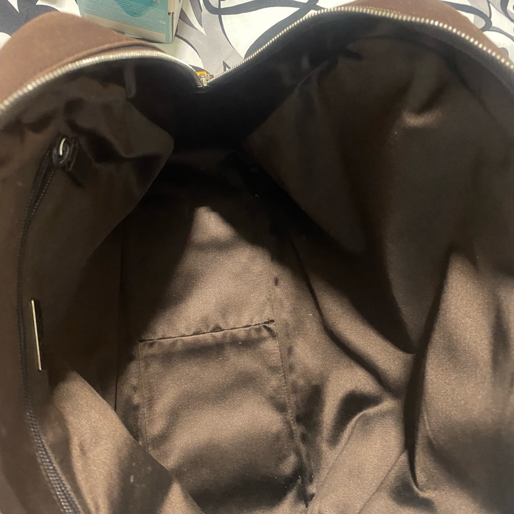 Prada Yellow and Brown Travel Bag - Picture 12 of 16